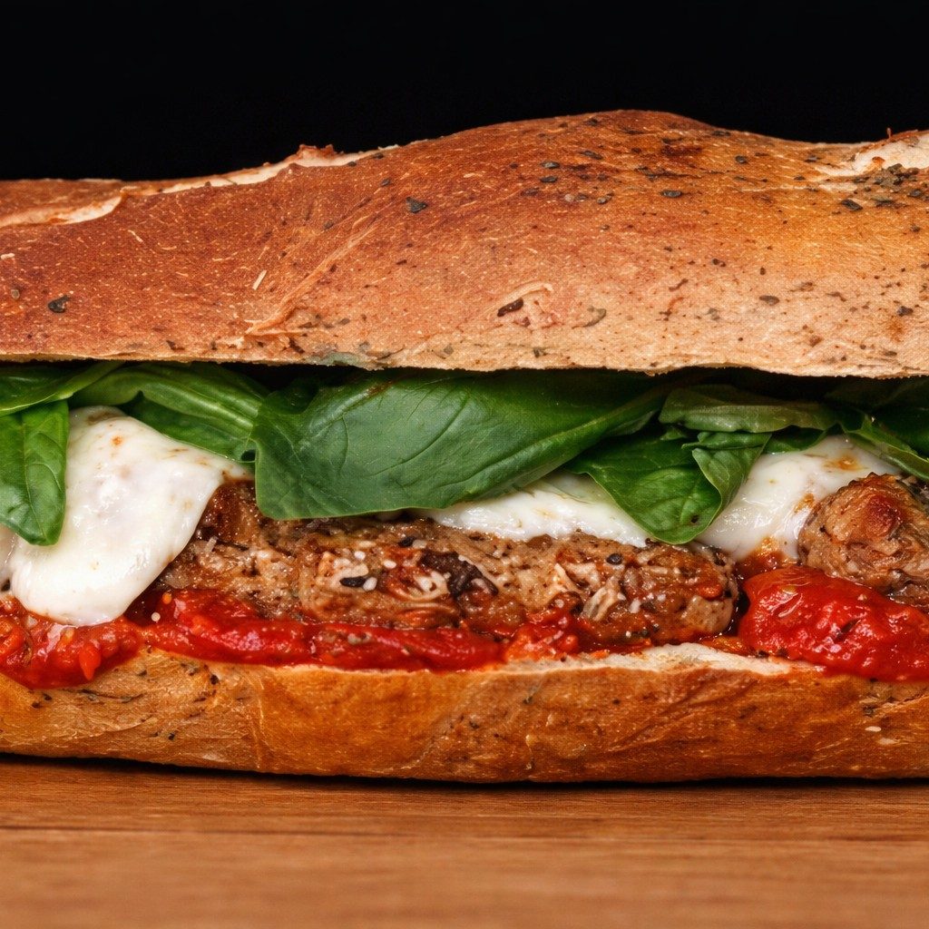 Chicken Parmigiano Hero.