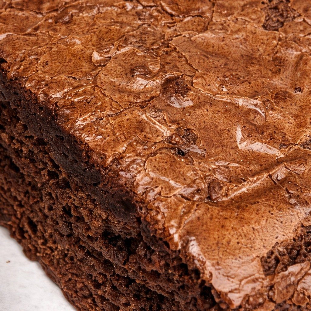 Homemade Fudge Brownie.
