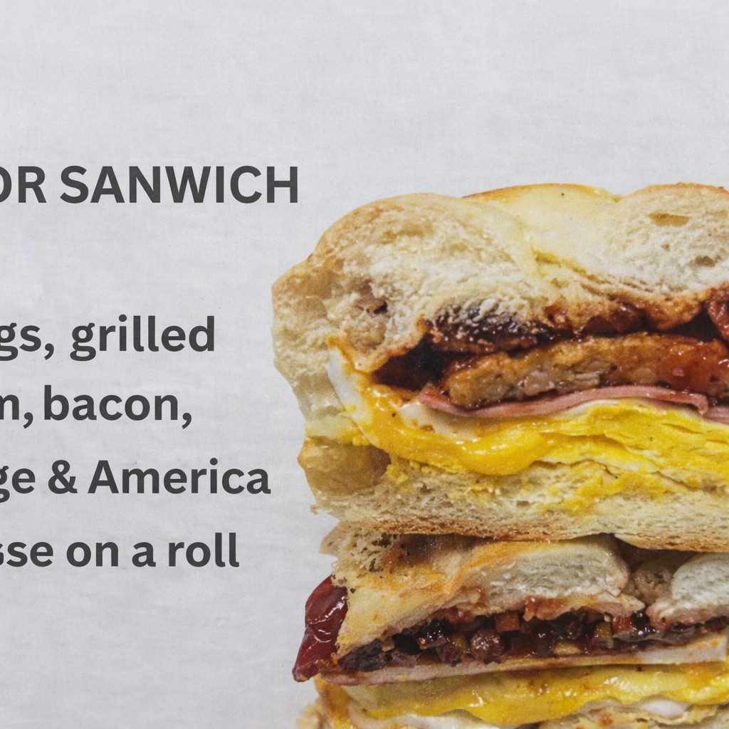 Hungry Man Junior Sandwich.