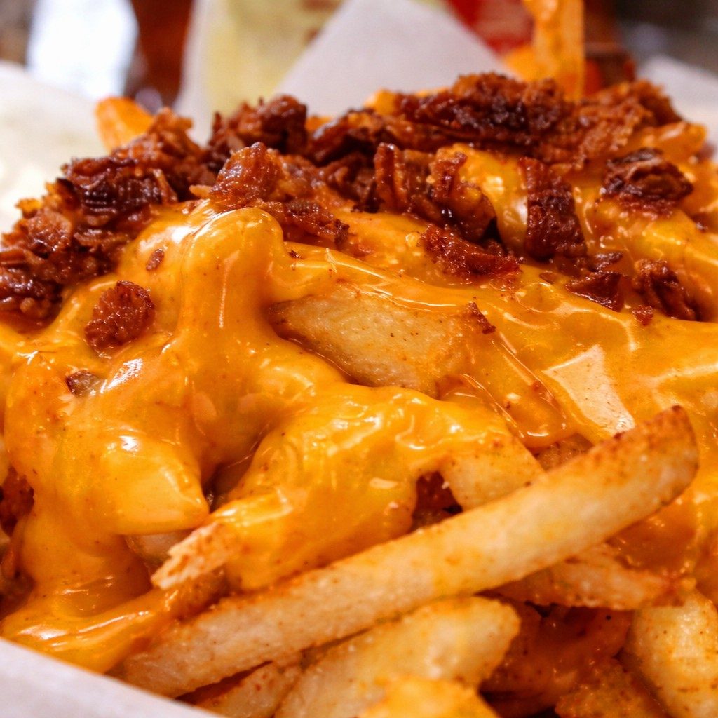 Bacon Cheddar Fries.